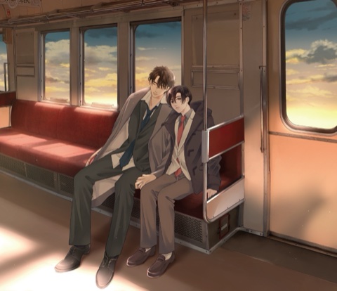 あがた愛『さよなら共犯者』カラーイラスト